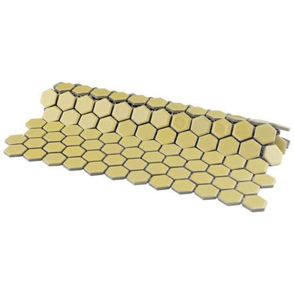 Hali Hexagon 1" Porcelain Mosaic