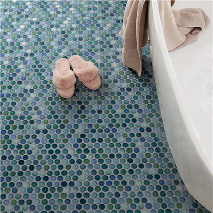 Hali Pennies Porcelain Mosaic