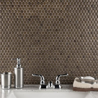 Hali Pennies Porcelain Mosaic
