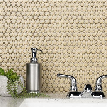 Hali Pennies Porcelain Mosaic