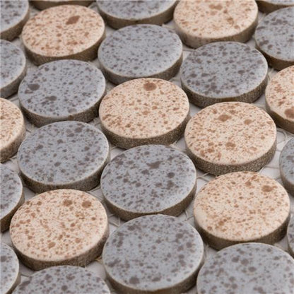 Hali Pennies Porcelain Mosaic
