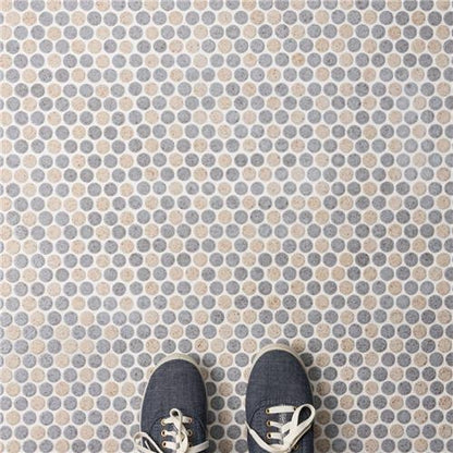 Hali Pennies Porcelain Mosaic