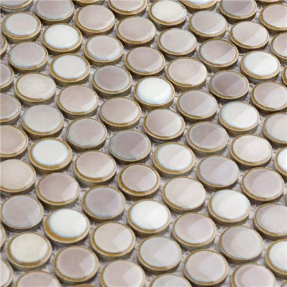 Hali Pennies Porcelain Mosaic