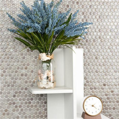 Hali Pennies Porcelain Mosaic