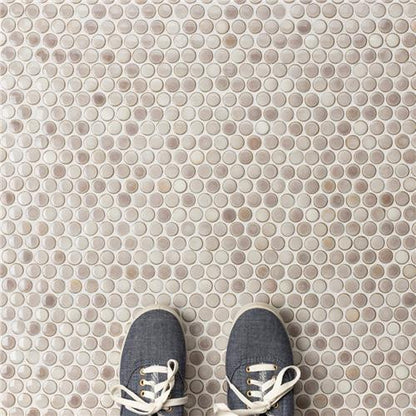 Hali Pennies Porcelain Mosaic