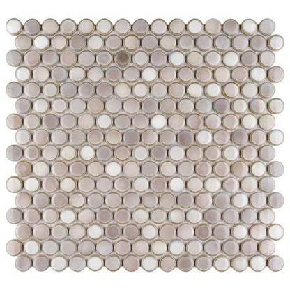 Hali Pennies Porcelain Mosaic