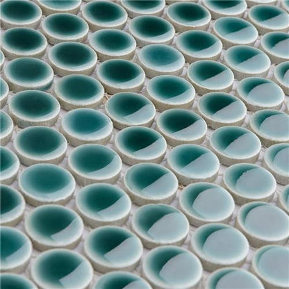 Hali Pennies Porcelain Mosaic