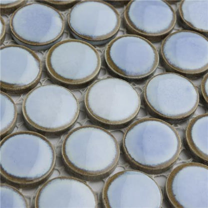 Hali Pennies Porcelain Mosaic