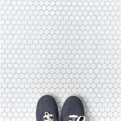 Hali Pennies Porcelain Mosaic