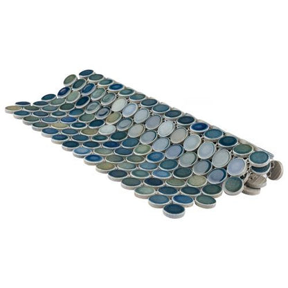 Hali Pennies Porcelain Mosaic