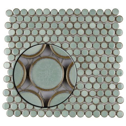 Hali Pennies Porcelain Mosaic