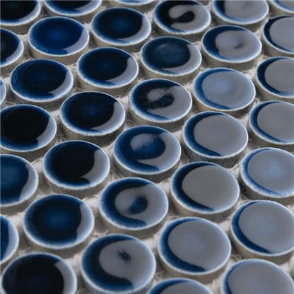 Hali Pennies Porcelain Mosaic