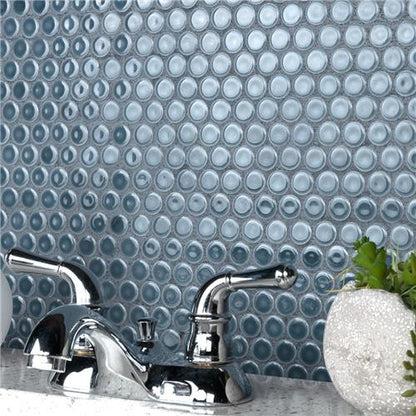 Hali Pennies Porcelain Mosaic