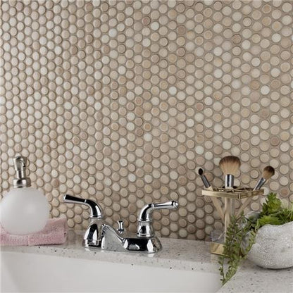 Hali Pennies Porcelain Mosaic