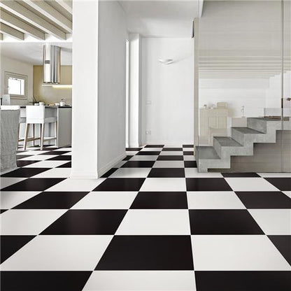 Kalman Black Matte Porcelain 18x18
