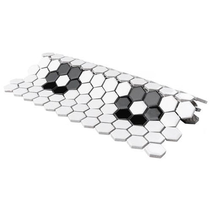 Mavis Flower 1" Hex Glossy or Matte