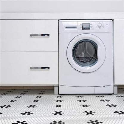 Mavis Snowflake 1" Hex Matte or Glossy