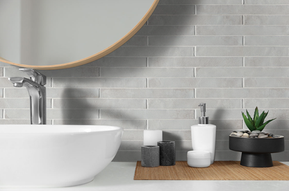 Florentino Princess White 2"x18" Porcelain Subway