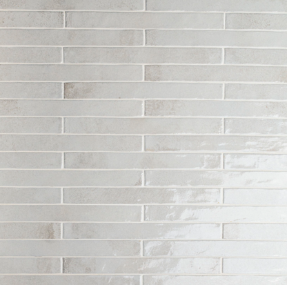 Florentino Princess White 2"x18" Porcelain Subway