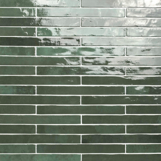 Florentino Racing Green 2"x48" Porcelain Subway