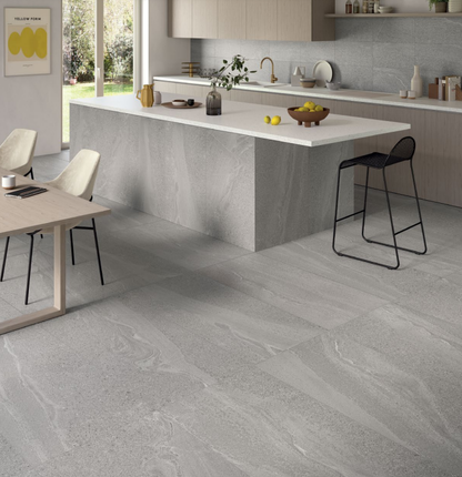 Sandoval 12x24 Grey Natural Finish Porcelain