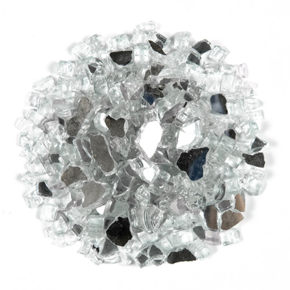 Rhinestone Fire Glass
