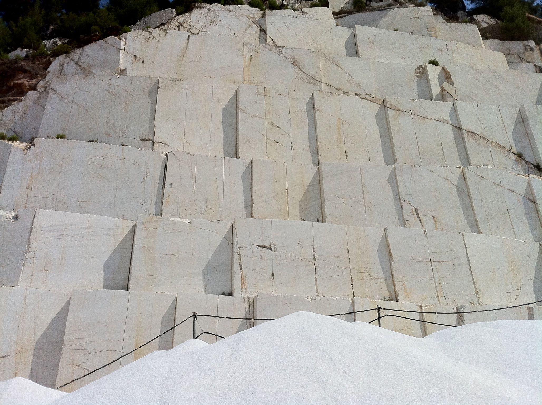 Image result for thassos marble quarry